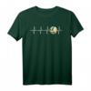 Herzschlag Volleyball T-Shirt – Geschenkidee für Volleyballspieler, Trainer und Fans