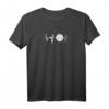 T-Shirt mit Volleyball Motiv und Herzschlag - Perfektes Geschenk für Volleyballfans und Sportbegeisterte