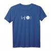 T-Shirt mit Volleyball Motiv und Herzschlag - Perfektes Geschenk für Volleyballfans und Sportbegeisterte