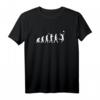 Volleyballer Evolution T-Shirt – Lustiges Geschenk für Volleyballfans, Spieler und alle Volleyballliebhaber zu Weihnachten & Nikolaus