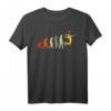 Evolution Volleyball Ball Volleyballer Vintage Volleyball T-Shirt – Perfektes Geschenk für Volleyballspieler, Lehrer & Fans
