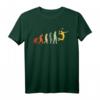 Evolution Volleyball Ball Volleyballer Vintage Volleyball T-Shirt – Perfektes Geschenk für Volleyballspieler, Lehrer & Fans