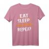 Eat Sleep Volleyball Repeat T-Shirt für Volleyballspieler & Trainer – Perfektes Geschenk für Teammitglieder und Sportbegeisterte