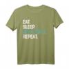 Eat Sleep Volleyball Repeat T-Shirt for Girls and Women - Perfect Gift for Holidays, Birthdays, and Special Occasions