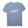 Evolution Volleyballspieler T-Shirt – Lustiges Beach-Volleyball Design, Perfektes Geschenk für Fans & Spieler zu Geburtstag, Weihnachten & Valentinstag