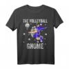 Volleyball Gnome Wichtel Weihnachten Advent T-Shirt – Lustiges Festtagsoutfit für Volleyballer, Trainer & Teenager-Mädchen