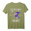 Volleyball Gnome Wichtel Weihnachten Advent T-Shirt – Lustiges Festtagsoutfit für Volleyballer, Trainer & Teenager-Mädchen