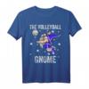 Volleyball Gnome Wichtel Weihnachten Advent T-Shirt – Lustiges Festtagsoutfit für Volleyballer, Trainer & Teenager-Mädchen