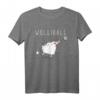 Lustiges Volleyball T-Shirt zum HapMonkey - Perfektes Geschenk für Volleyballfans, Männer, Frauen und Kinder