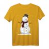 Dabbing Volleyball Snowman Christmas T-Shirt - Funny Holiday Gift for Volleyball Players, Fans & Teams
