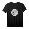 Mädchen im Mondlicht spielt Volleyball T-Shirt - Perfektes Geschenk für Frauen, Mädchen und Trainerinnen bei Beach Volleyball und Mitternachtspartys