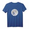 Mädchen im Mondlicht spielt Volleyball T-Shirt - Perfektes Geschenk für Frauen, Mädchen und Trainerinnen bei Beach Volleyball und Mitternachtspartys