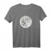 Mädchen im Mondlicht spielt Volleyball T-Shirt - Perfektes Geschenk für Frauen, Mädchen und Trainerinnen bei Beach Volleyball und Mitternachtspartys
