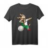 Tupfender Hund Algerien Volleyball - Algerische Flagge Sport T-Shirt für Volleyballfans, Trainer & Sportliebhaber