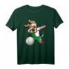Tupfender Hund Algerien Volleyball - Algerische Flagge Sport T-Shirt für Volleyballfans, Trainer & Sportliebhaber