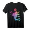 Volleyball T-Shirt für Damen, Herren & Kinder - Künstlerisches Motiv für Sport, Training & Teamgeist