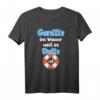 Genitiv ins Wasser weil es Dativ ist - Lustiges Schwimmlehrer T-Shirt mit Humor & Sprüchen für Schwimmer, Rettungsschwimmer & Deutschliebhaber