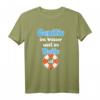 Genitiv ins Wasser weil es Dativ ist - Lustiges Schwimmlehrer T-Shirt mit Humor & Sprüchen für Schwimmer, Rettungsschwimmer & Deutschliebhaber