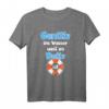 Genitiv ins Wasser weil es Dativ ist - Lustiges Schwimmlehrer T-Shirt mit Humor & Sprüchen für Schwimmer, Rettungsschwimmer & Deutschliebhaber