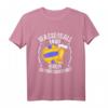 Wasserball und Bier darum bin ich hier T-Shirt – Lustiges Geschenk für Wasserball-Fans, Wasserratten & Wassersportliebhaber zu Geburtstag & Weihnachten