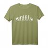 Evolution Wasserball T-Shirt mit Schwimmer – Klassisches Sportshirt für Wasserballfans & Spieler