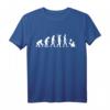 Evolution Wasserball T-Shirt mit Schwimmer – Klassisches Sportshirt für Wasserballfans & Spieler