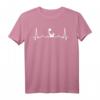 Wasserball Herzschlag Puls Herzlinie EKG T-Shirt – Perfektes Geschenk für Wasserballspieler, Trainer & Wassersportfans
