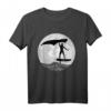 Wing Surf Wing Foil Wingsurfer Geschenk T-Shirt mit Mond Design - Perfektes Wassersportgeschenk für Surfer & Flügelfolien-Fans