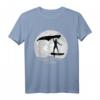 Wing Surf Wing Foil Wingsurfer Geschenk T-Shirt mit Mond Design - Perfektes Wassersportgeschenk für Surfer & Flügelfolien-Fans