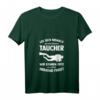 Damen & Herren Tauchen Geschenk - Scuba Diving Tauchanzug Wassersport T-Shirt mit V-Ausschnitt, lustige Unterwasser Motive & Meer Sprüche