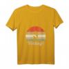 Damen Stand Up Paddling SUP T-Shirt mit V-Ausschnitt - Vintage Wassersportshirt für Hund und Wasserabenteuer