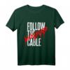 Follow the Cable Wakeboard Wassersport Wakeskate Boot T-Shirt – Vintage Retro Design, perfektes Geschenk für Wassersportfans, Papas und Opas zum Vatertag, Geburtstag und Weihnachten