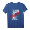 Follow the Cable Wakeboard Wassersport Wakeskate Boot T-Shirt – Vintage Retro Design, perfektes Geschenk für Wassersportfans, Papas und Opas zum Vatertag, Geburtstag und Weihnachten