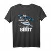 Der Urlaub beginnt auf meinem Boot - Lustiges Wassersport T-Shirt für Bootfahrer, Skipper & Wassersportfans, ideal als Geschenk für Familien und Hobby-Skipper