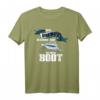 Der Urlaub beginnt auf meinem Boot - Lustiges Wassersport T-Shirt für Bootfahrer, Skipper & Wassersportfans, ideal als Geschenk für Familien und Hobby-Skipper