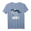 Der Urlaub beginnt auf meinem Boot - Lustiges Wassersport T-Shirt für Bootfahrer, Skipper & Wassersportfans, ideal als Geschenk für Familien und Hobby-Skipper