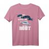 Der Urlaub beginnt auf meinem Boot - Lustiges Wassersport T-Shirt für Bootfahrer, Skipper & Wassersportfans, ideal als Geschenk für Familien und Hobby-Skipper