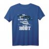 Der Urlaub beginnt auf meinem Boot - Lustiges Wassersport T-Shirt für Bootfahrer, Skipper & Wassersportfans, ideal als Geschenk für Familien und Hobby-Skipper