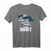 Der Urlaub beginnt auf meinem Boot - Lustiges Wassersport T-Shirt für Bootfahrer, Skipper & Wassersportfans, ideal als Geschenk für Familien und Hobby-Skipper