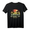 SUP Motiv für Paddelboot & Paddle Board | Vintage Stand Up Paddling T-Shirt