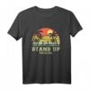 SUP Motiv für Paddelboot & Paddle Board | Vintage Stand Up Paddling T-Shirt