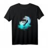 Wakeboarding Wellen Wakeboarder Wassersport Geschenk T-Shirt - Perfekt für Surfer, Wakeboarder & Wassersportfans zu Weihnachten & Geburtstag