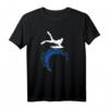 Bodyboard Brett Silhouette Wellen Sport T-Shirt – Perfekte Geschenkidee für Wellenreiter, Surfer & Wassersportfans