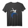 Bodyboard Brett Silhouette Wellen Sport T-Shirt – Perfekte Geschenkidee für Wellenreiter, Surfer & Wassersportfans