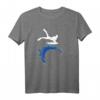 Bodyboard Brett Silhouette Wellen Sport T-Shirt – Perfekte Geschenkidee für Wellenreiter, Surfer & Wassersportfans
