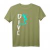Turmspringen Dive T-Shirt - Lustiges Geschenk für Wasserspringer, Diver, Schwimmer & Wasserratten zum Geburtstag, Weihnachten & Wassersport-Events