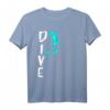 Turmspringen Dive T-Shirt - Lustiges Geschenk für Wasserspringer, Diver, Schwimmer & Wasserratten zum Geburtstag, Weihnachten & Wassersport-Events
