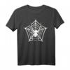 Spinne mit Spinnennetz T-Shirt – Gruseliges Insekten-Shirt für Fans von Spinnen, Taranteln und Halloween