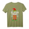 Herren Elfen Onkel Elf Partnerlook T-Shirt für Weihnachten - Lustiges Weihnachtsoutfit für Fotos & Weihnachtsfeiern