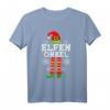 Herren Elfen Onkel Elf Partnerlook T-Shirt für Weihnachten - Lustiges Weihnachtsoutfit für Fotos & Weihnachtsfeiern